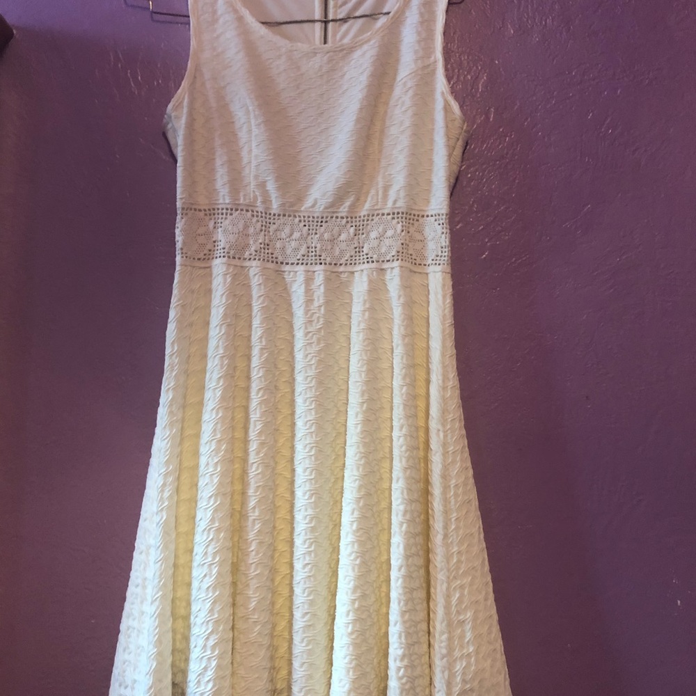 White dress